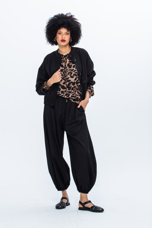 Stella Balloon Pants - Black