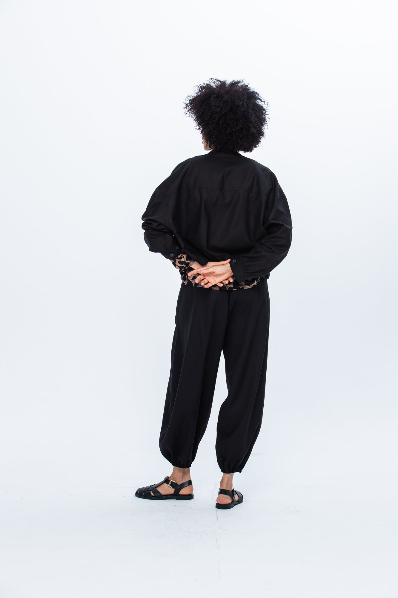 Stella Balloon Pants - Black