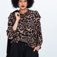 Bardot Winter Shirt - Black and Mocca