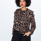 Bardot Winter Shirt - Black and Mocca