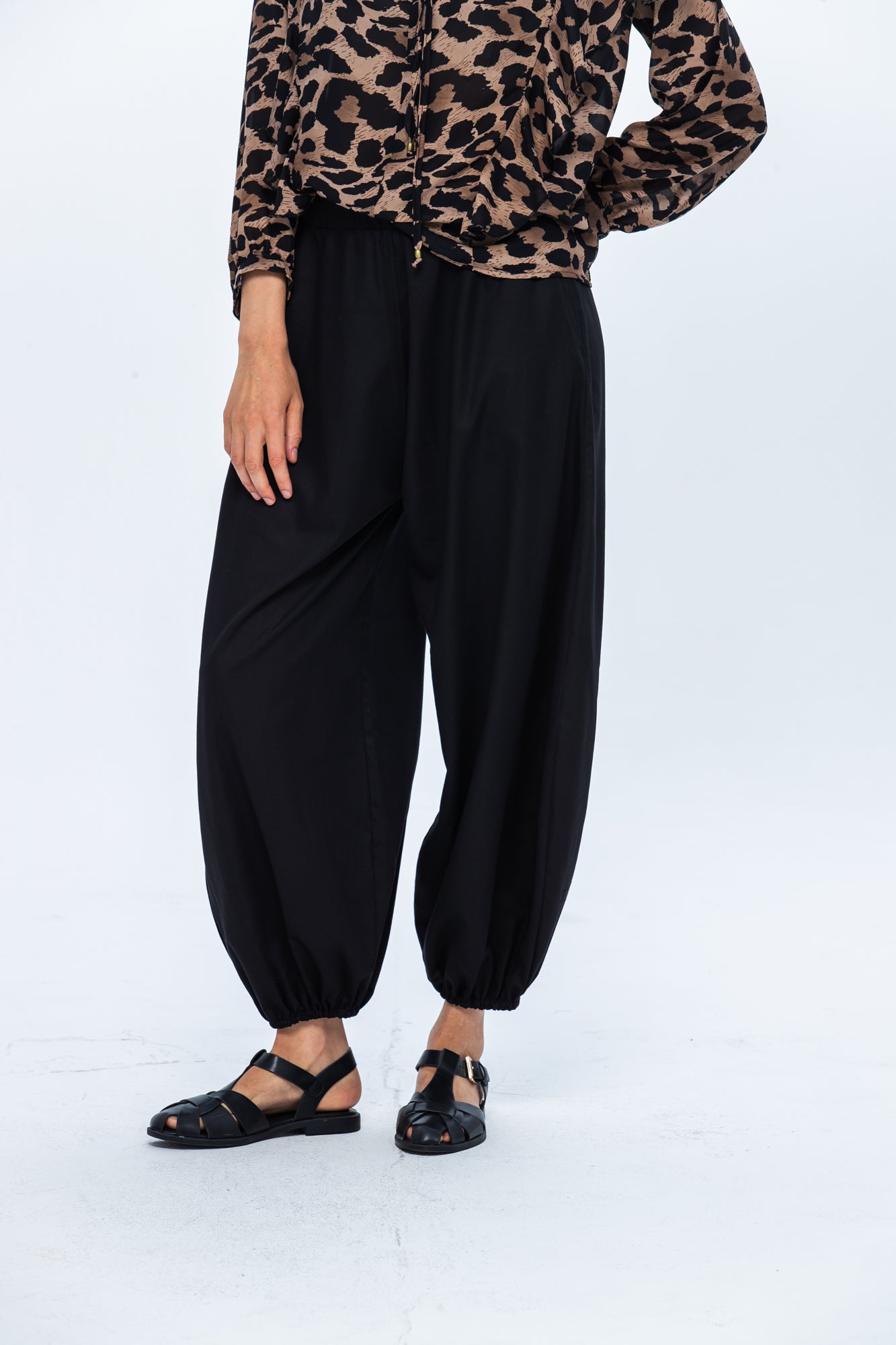 Stella Balloon Pants - Black
