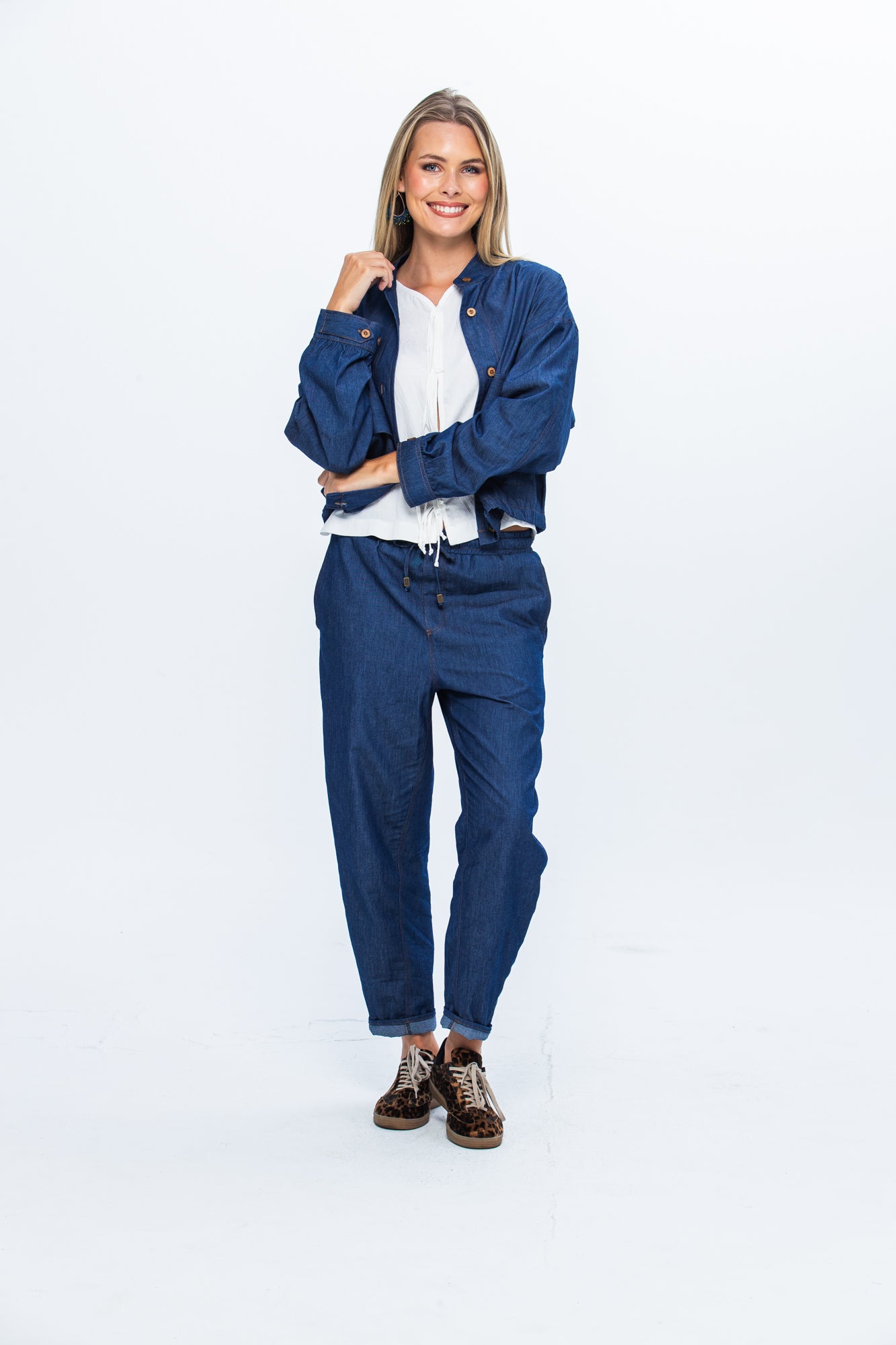 Parker Barrel Pants - Denim