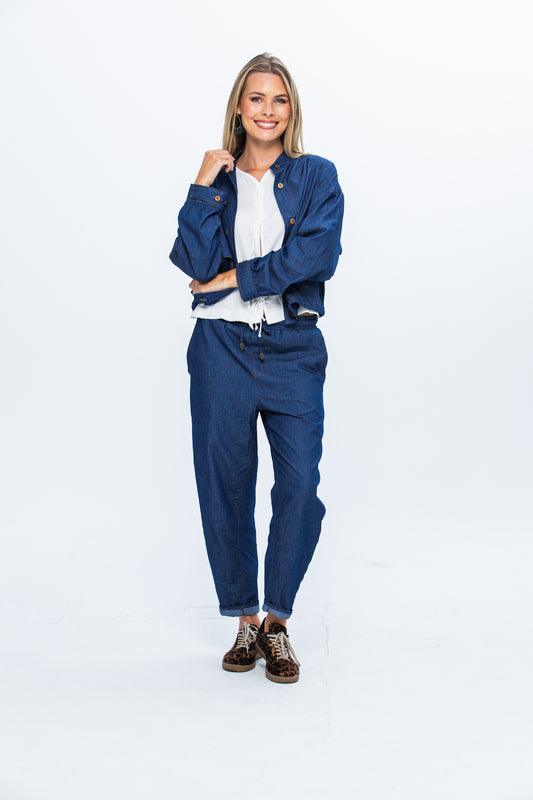 Parker Barrel Pants - Denim