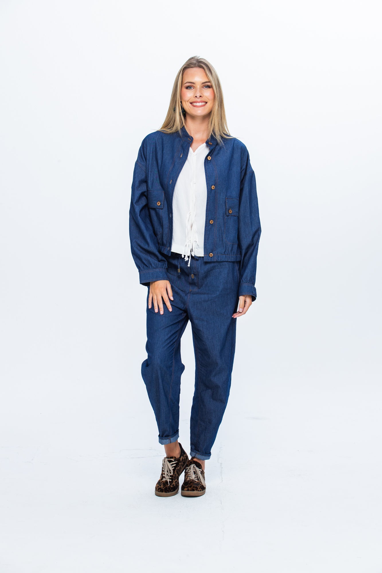 Parker Barrel Pants - Denim