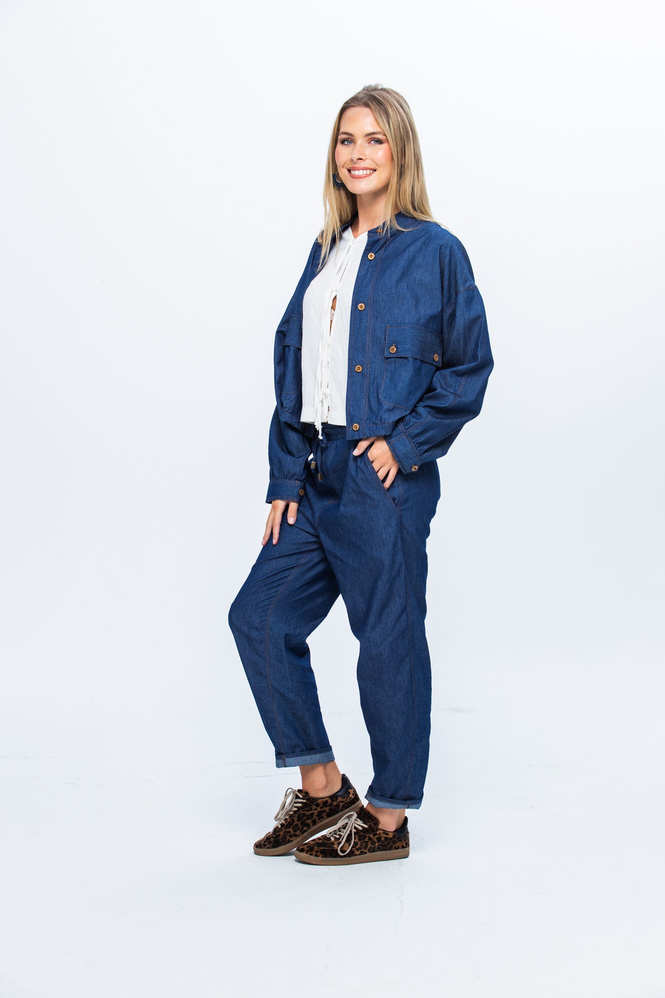 Parker Barrel Pants - Denim