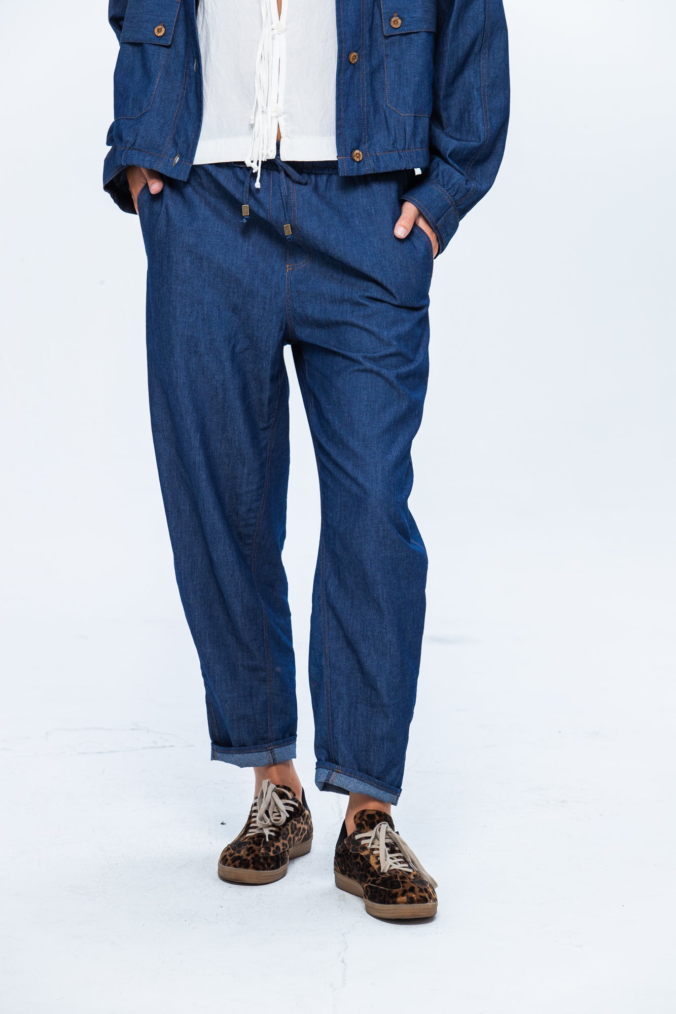 Parker Barrel Pants - Denim
