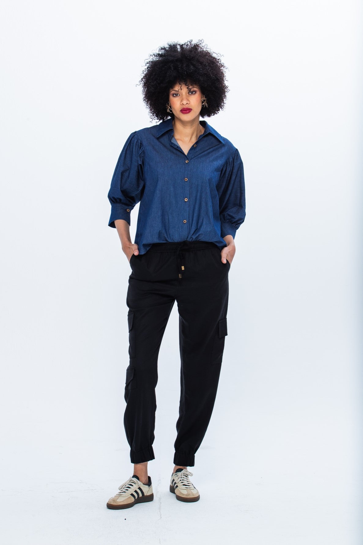 Boston Cargo Pants - Black