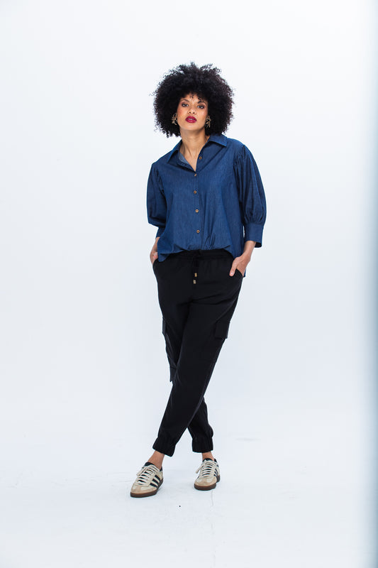 Boston Cargo Pants - Black