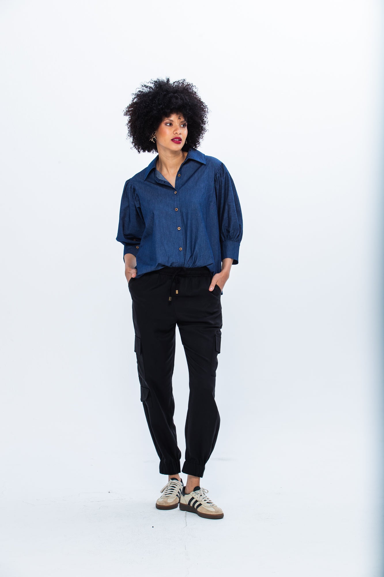 Boston Cargo Pants - Black