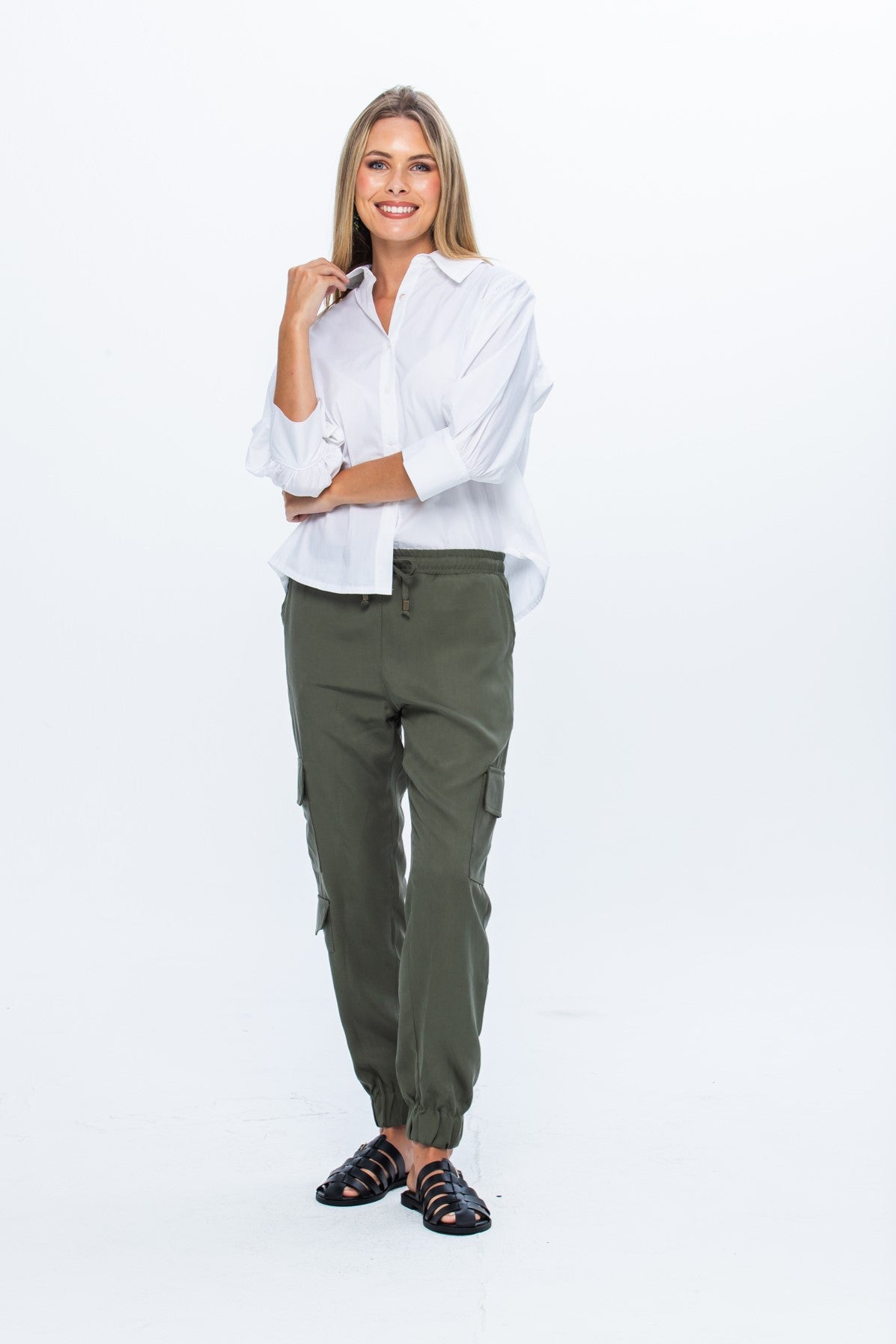 Boston Cargo Pants - Khaki