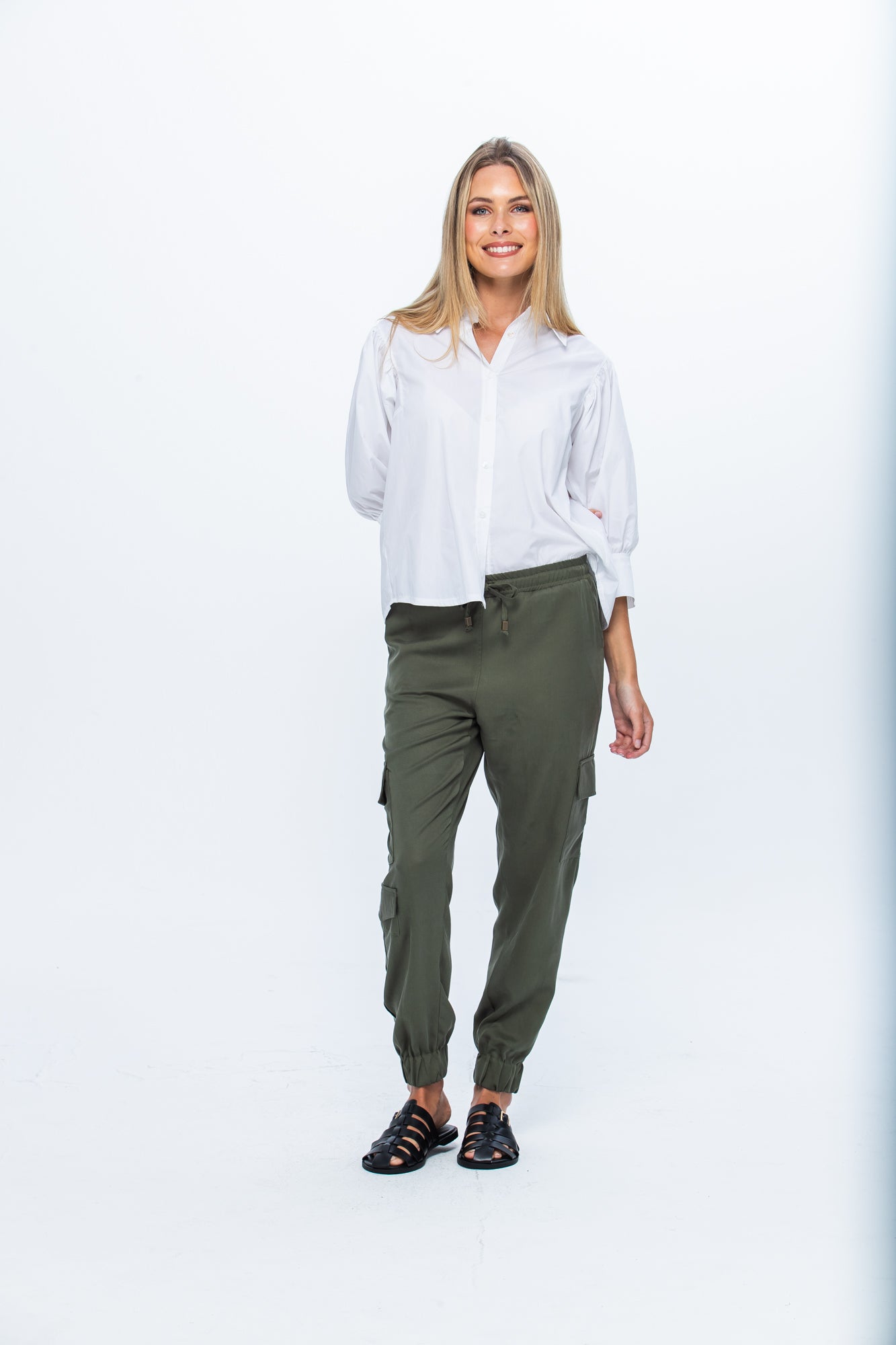 Boston Cargo Pants - Khaki