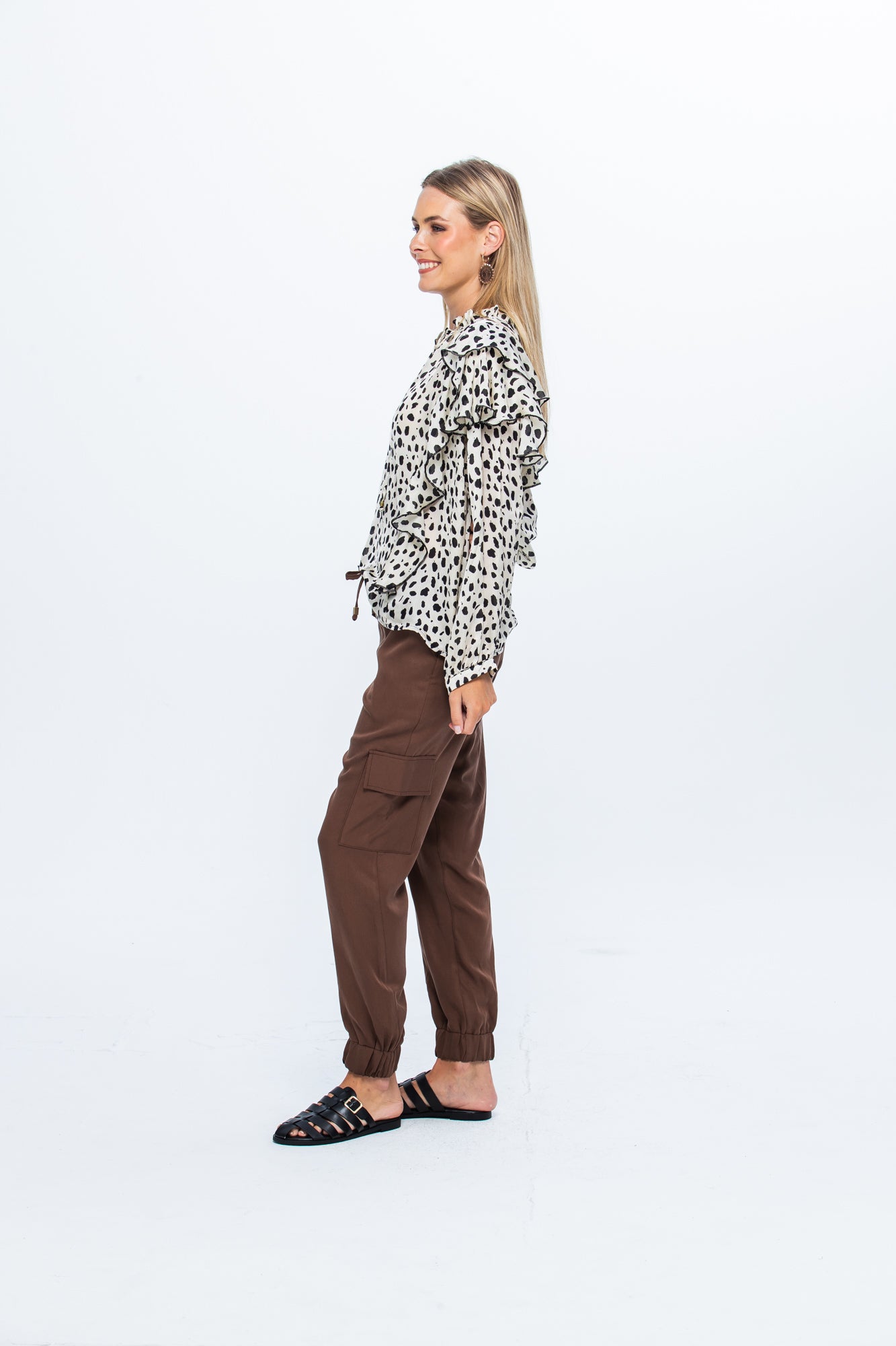 Boston Cargo Pants - Chocolate