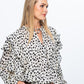 Bardot Winter Shirt - Creme & Black