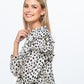 Bardot Winter Shirt - Creme & Black