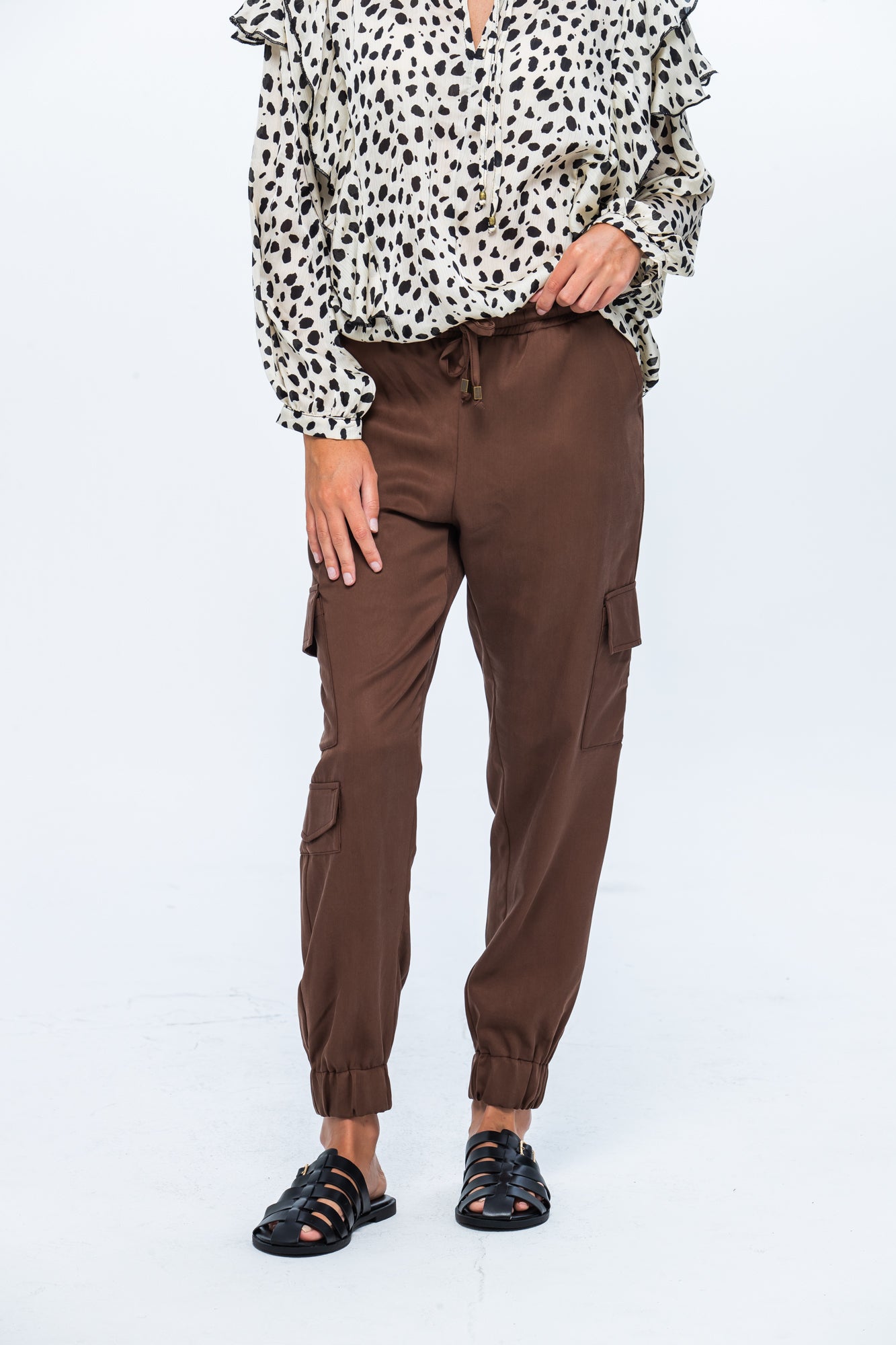 Boston Cargo Pants - Chocolate