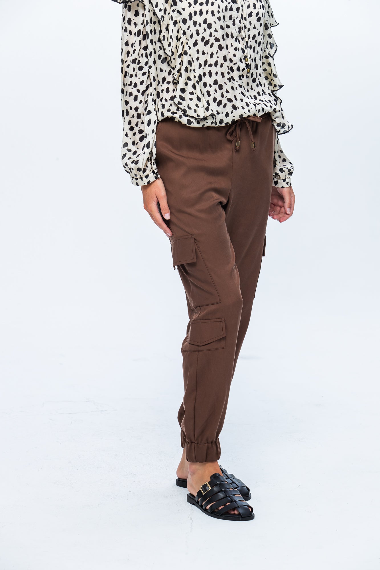 Boston Cargo Pants - Chocolate