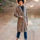 Naomi Coat - Animal Print