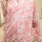 Long Pyjama Set - Pink and White Floral