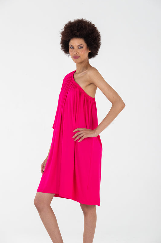 Alexia off the shoulder dress - Pink